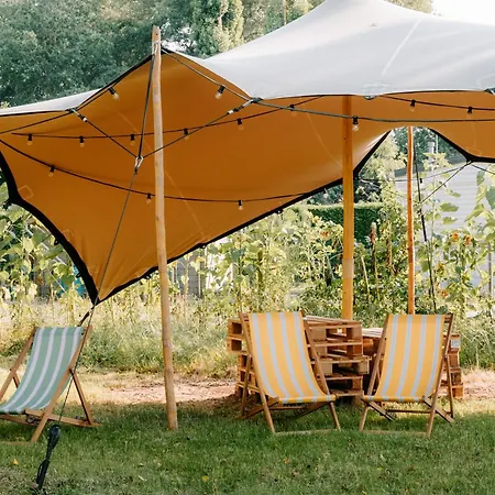 Luxe tent Glamping Boszee Middelkerke